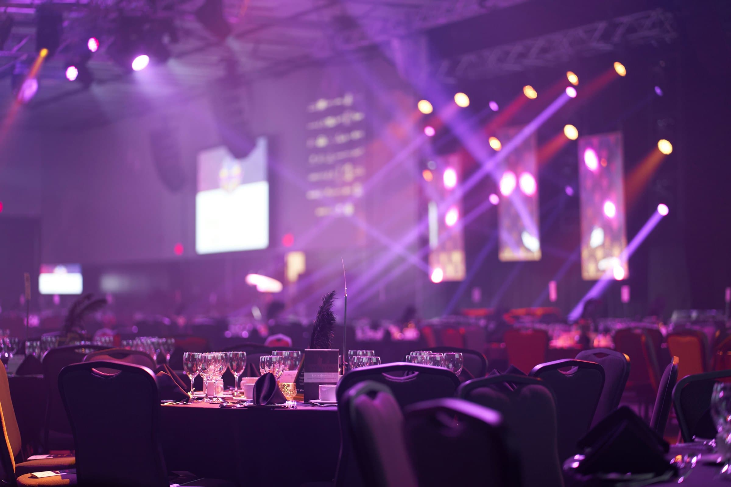 An event in progress